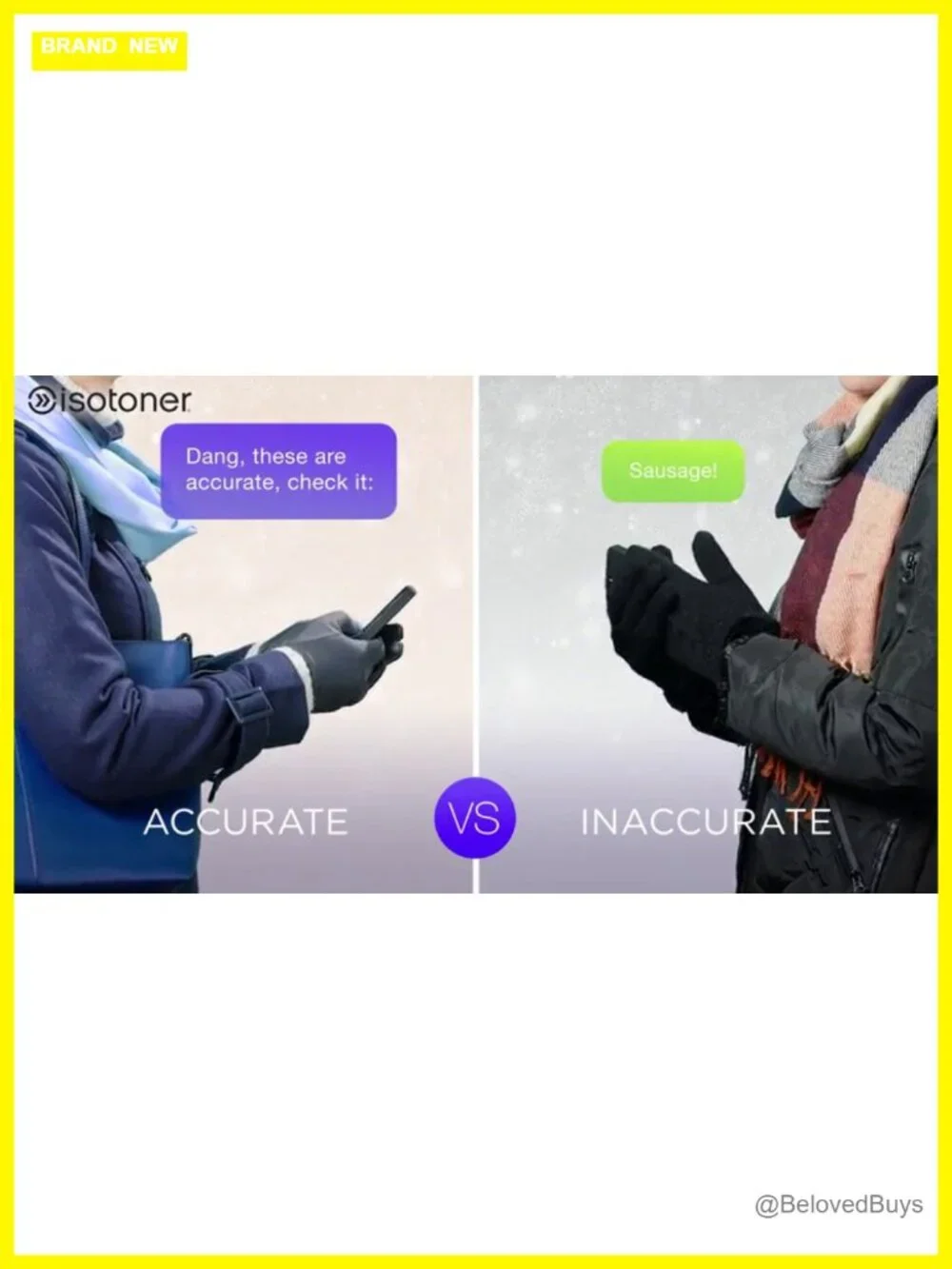 Genuine Leather Touchscreen Gloves Fleece Lined Stretch Warm Winter